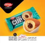 کاپ کیک با مغز شکلات