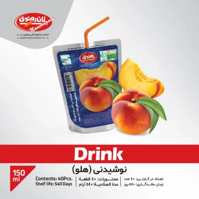 آبمیوه پاکتی هلو